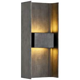 Image1 of Scotsman 13 1/2" High Graphite LED Outdoor Wall Light