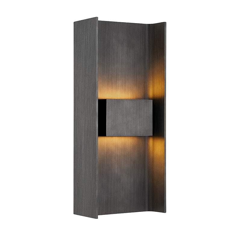 Image 2 Scotsman 17 1/2" High Graphite LED Outdoor Wall Light more views