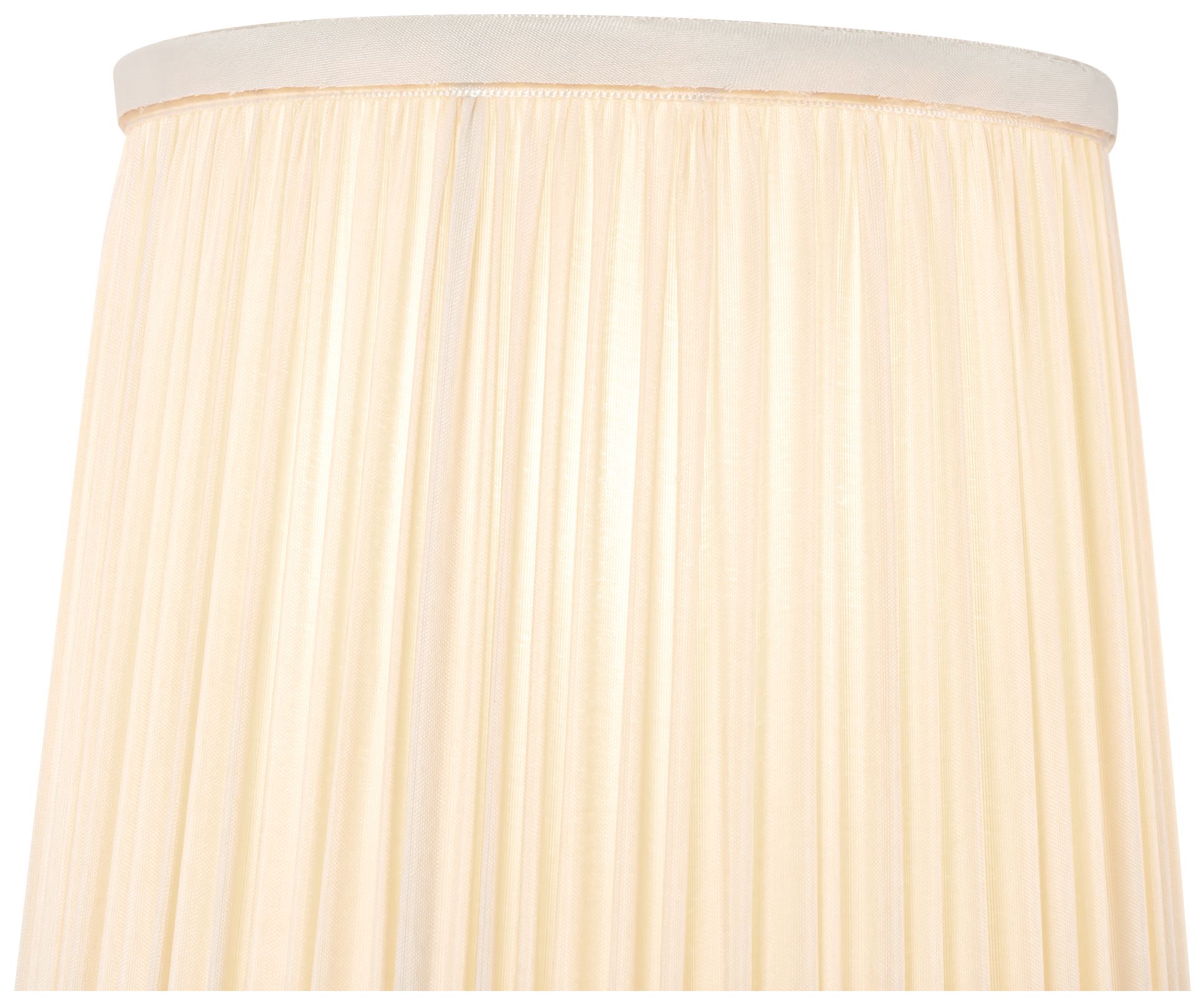 Image 5 Scout 10-in Matte Black Wall/Vanity Light with Pleated White Linen Shade more views
