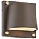 Scout 6 1/2"H Architectural Bronze LED Outdoor Wall Light