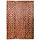 Scranton 47" Wide Carved Wood 3-Panel Screen/Room Divider