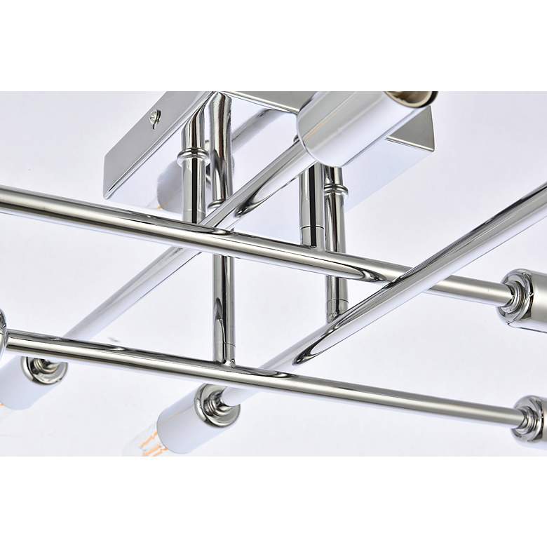 Image 6 Script 8 Lts Chrome Flush Mount more views