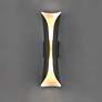 1_Scroll 21 1/4"H Architectural Bronze LED Outdoor Wall Light