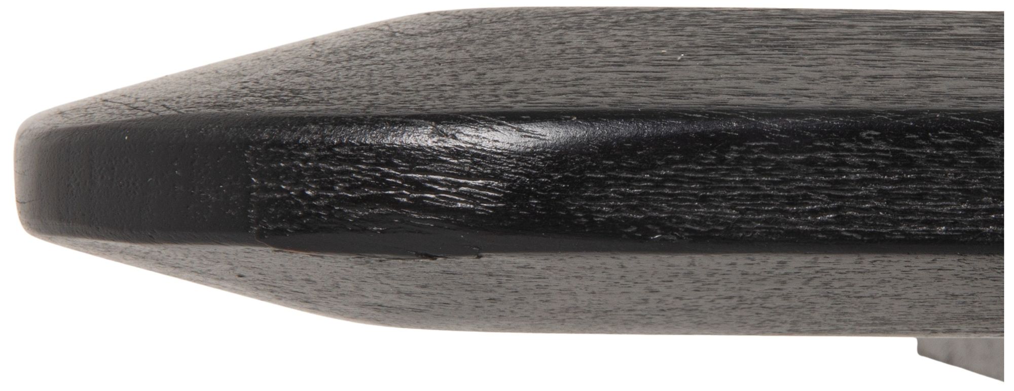 Image 6 Sculpted Edge Acacia Wood Bench with Inset Legs and Support Beam more views