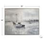 7_Sea Camping 49.75" x 37.75" Hand Painted Framed Canvas Wall Art more views