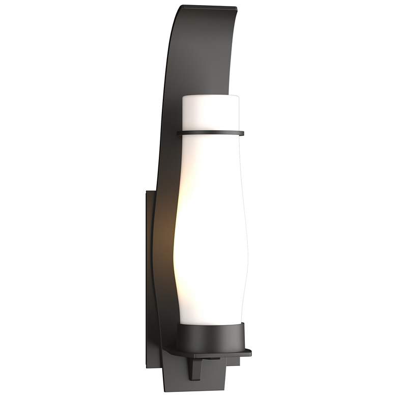 Image 1 Sea Coast 18.6" High Coastal Oil Rubbed Bronze Outdoor Sconce w/ Opal