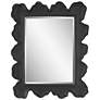 2_Sea Coral Natural Black 27 1/4" x 34 1/4" Wall Mirror
