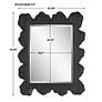 4_Sea Coral Natural Black 27 1/4" x 34 1/4" Wall Mirror more views