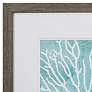 Sea Crown 23" Square 2-Piece Framed Wall Art