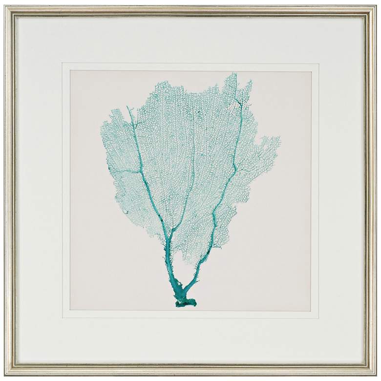 Image 4 Sea Fan I 3-Piece 25" Square Wall Art Set more views