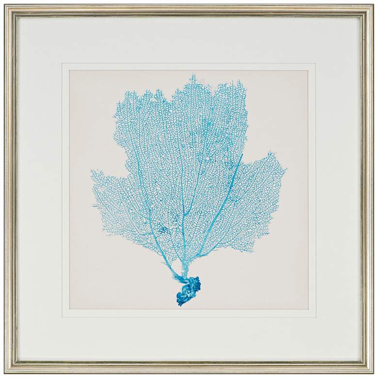Image 6 Sea Fan I 3-Piece 25" Square Wall Art Set more views