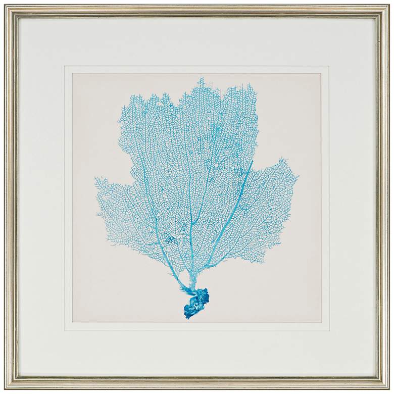 Image 6 Sea Fan I 3-Piece 25 inch Square Wall Art Set more views