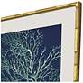 3_Sea Garden 19"W x 16"H Coastal Framed Art Set of 4 more views