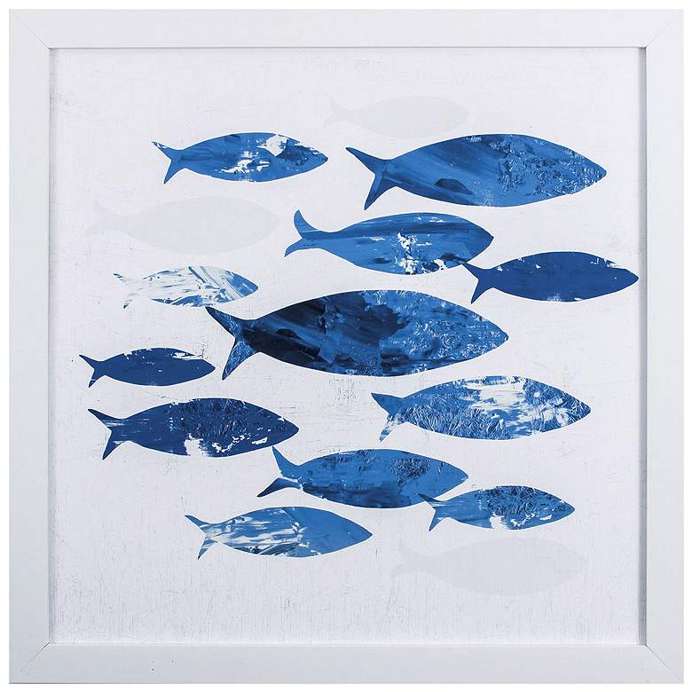 Image 1 Sea Gold I 27"W x 27"H Framed Art
