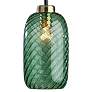 2_Sea Gull Lighting Derrick 7" Emerald Green Swirled Glass Mini Pendant more views