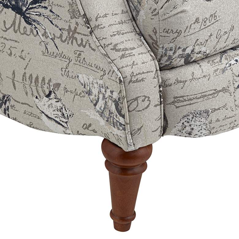 Image 6 Sea Island Sand Upholstered Fabric 3-Way Firm Recliner Chair more views