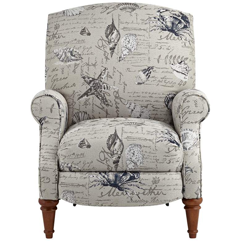 Image 7 Sea Island Sand Upholstered Fabric 3-Way Firm Recliner Chair more views