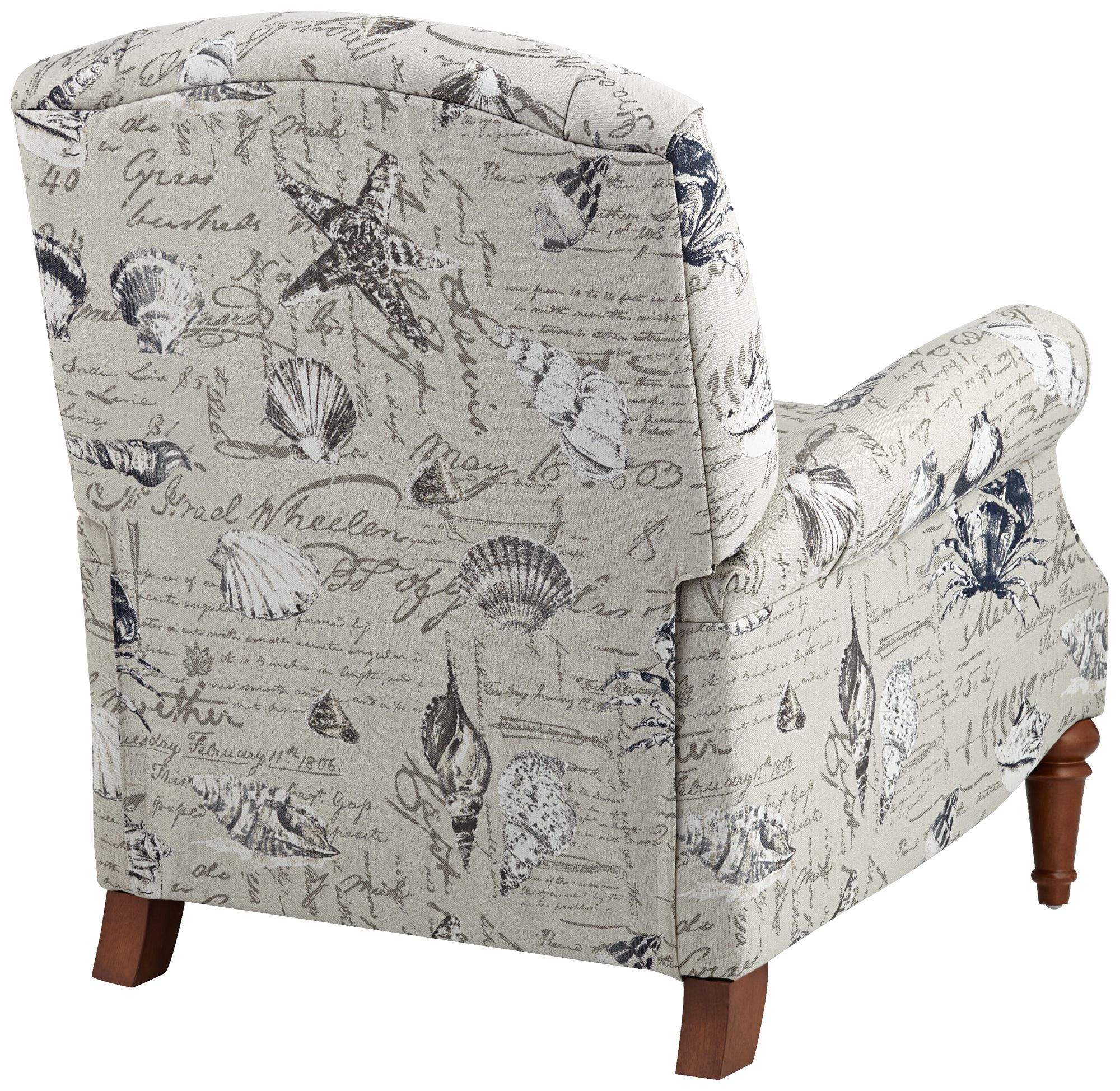 Sea Island Sand Upholstered Fabric 3-Way Firm Recliner Chair