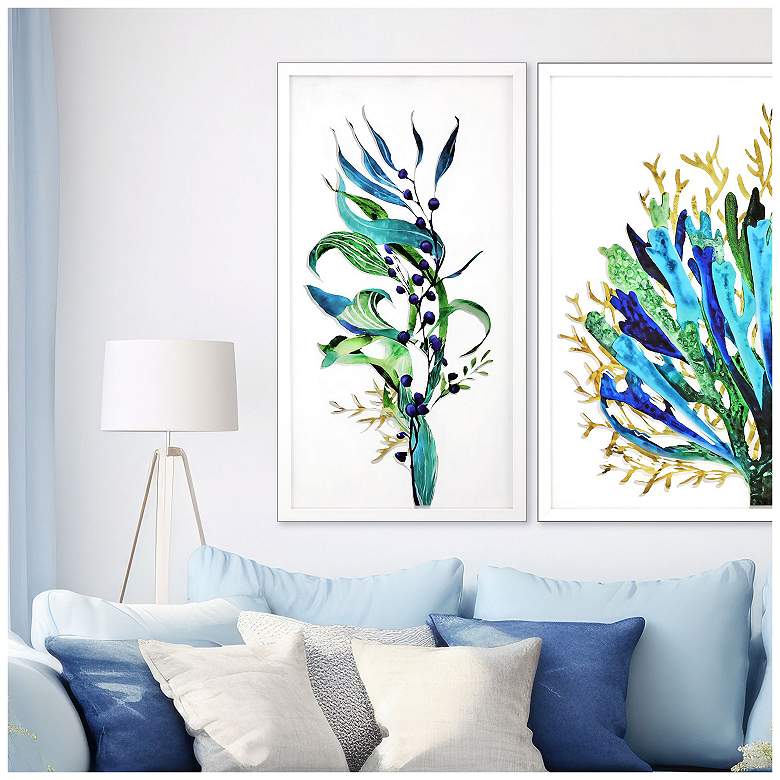 Image 4 Sea Life I 22"W x 42"H Framed Art more views