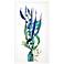 Sea Life II 22"W x 42"H Framed Art