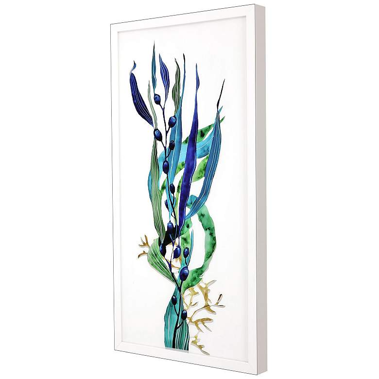 Image 2 Sea Life II 22"W x 42"H Framed Art more views