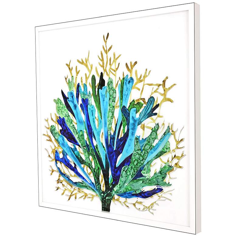 Image 2 Sea Life III 42"W x 42"H Framed Art more views