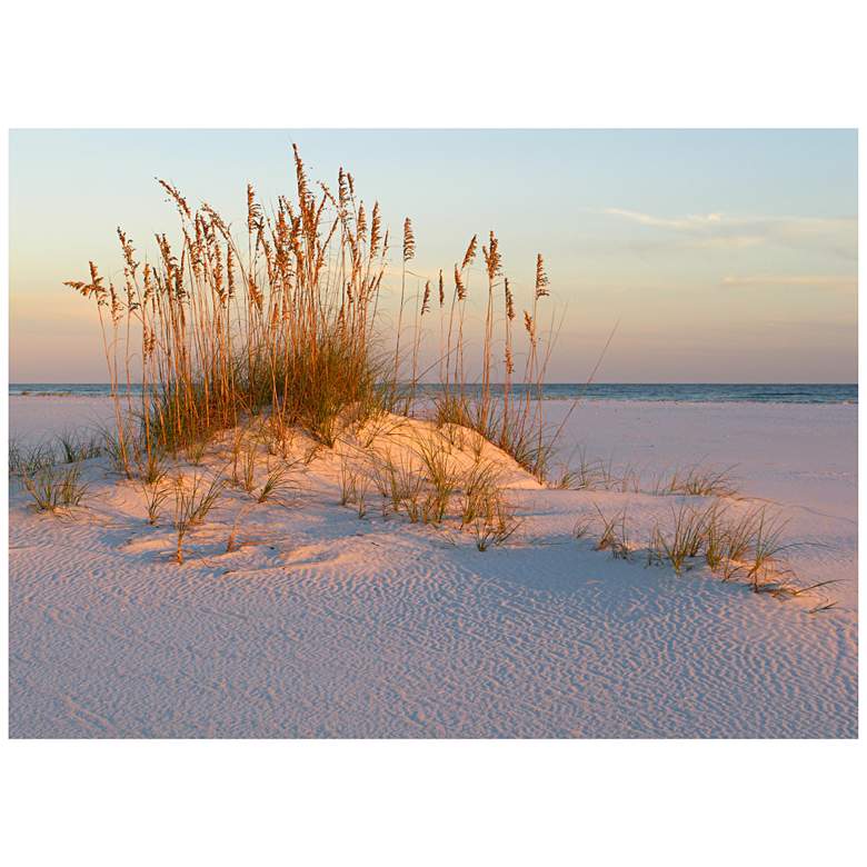 Image 1 Sea Oats &amp; Sand 40 inchW All-Weather Indoor-Outdoor Wall Art