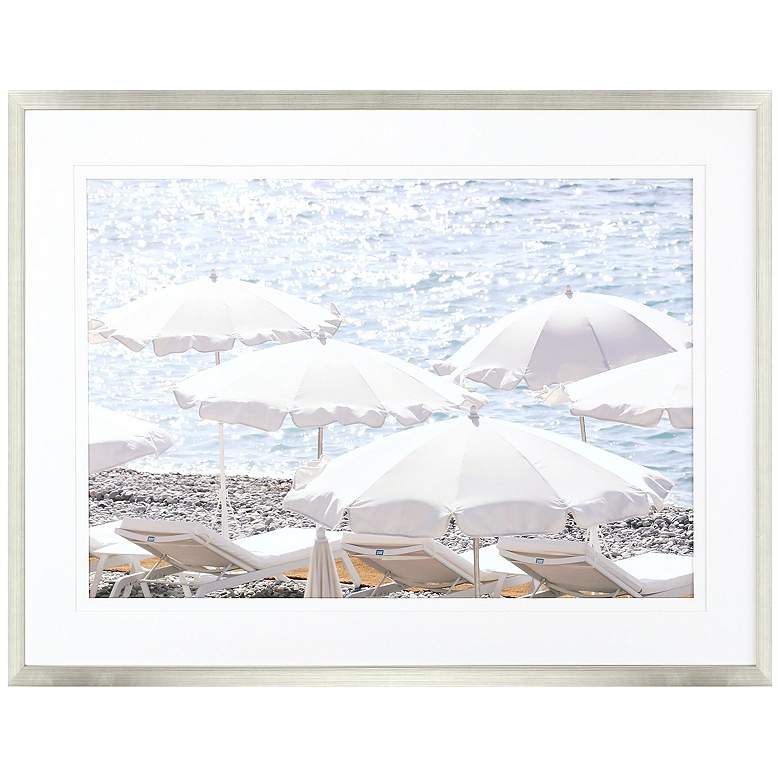 Image 1 Sea Shade 47"W x 35"H Framed Art