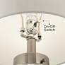 6_Sea Star 20 1/2" High Clear Glass Fillable Accent Lamp with Dimmer more views