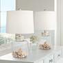 1_Sea Star 20 1/2" High Fillable Glass Canister Accent Lamps Set of 2