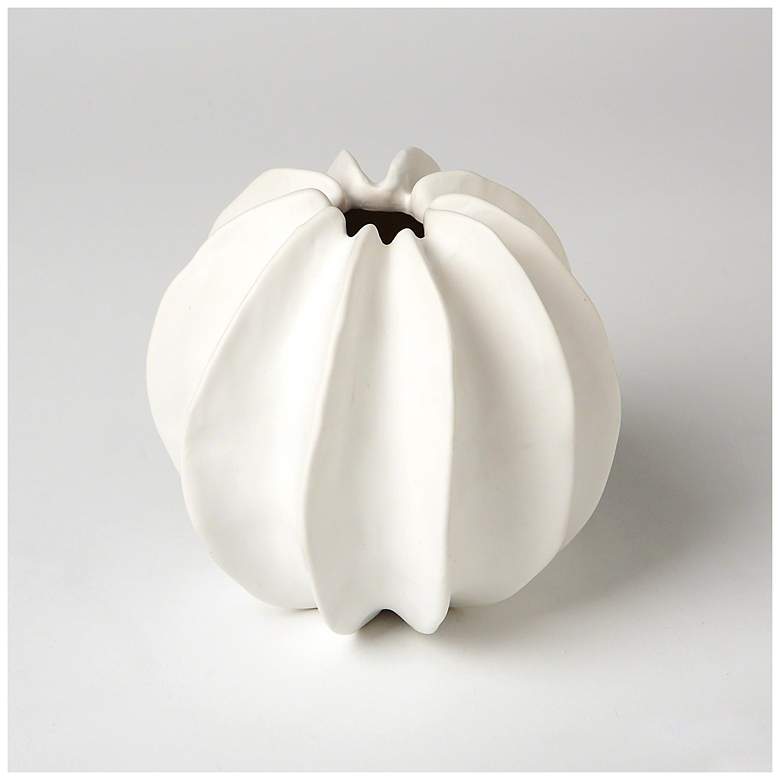 Image 2 Sea Star Vase-Matte White more views