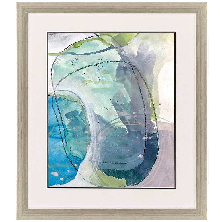 Image 1 Sea Stone II 27"W x 31"H Framed Art