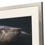 Sea Turtle 51" Wide Rectangular Giclee Framed Wall Art in scene
