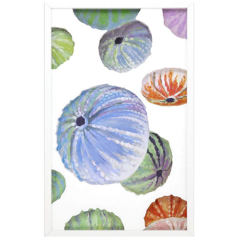 Image 1 Sea Urchin II 26"W x 42"H Framed Art