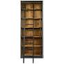 Sea View 102 1/4" High Reclaimed Wood Bookcase with Ladder