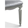 7_Seabliss Glam Silver Velvet Dining Chair Set of 2 more views
