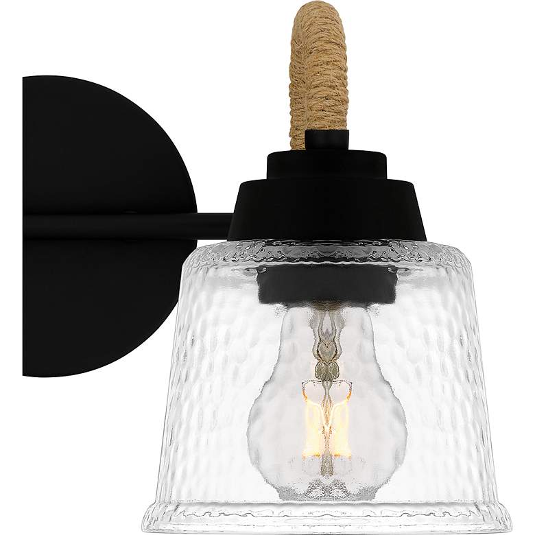 Image 5 Seabreeze 2-Light Matte Black Bath Light more views