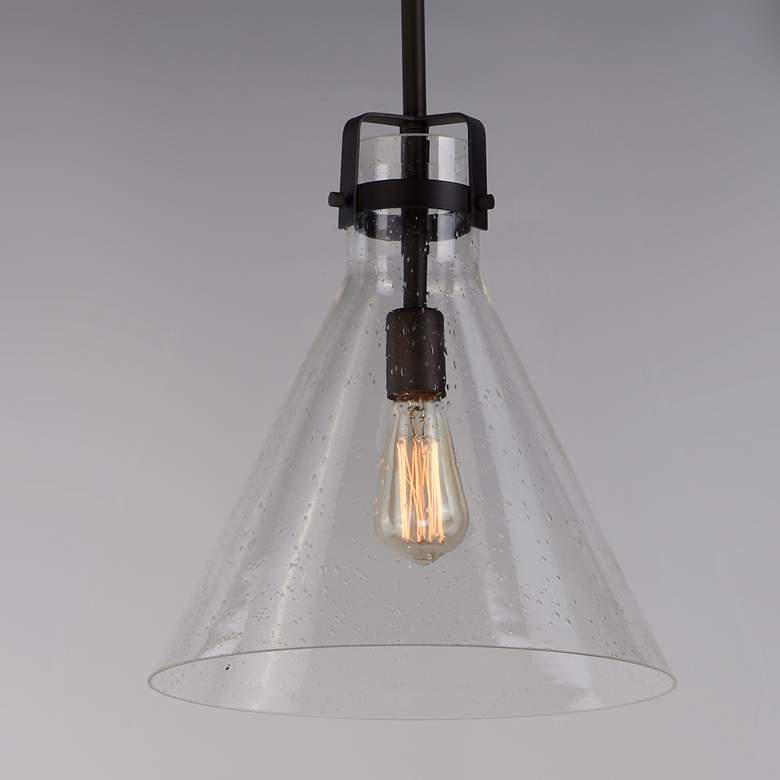 Image 4 Seafarer 1-Light 14" Wide Oil Rubbed Bronze Pendant Light more views