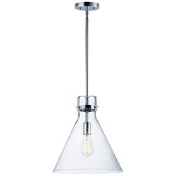 Seafarer 1-Light 14" Wide Polished Chrome Pendant Light