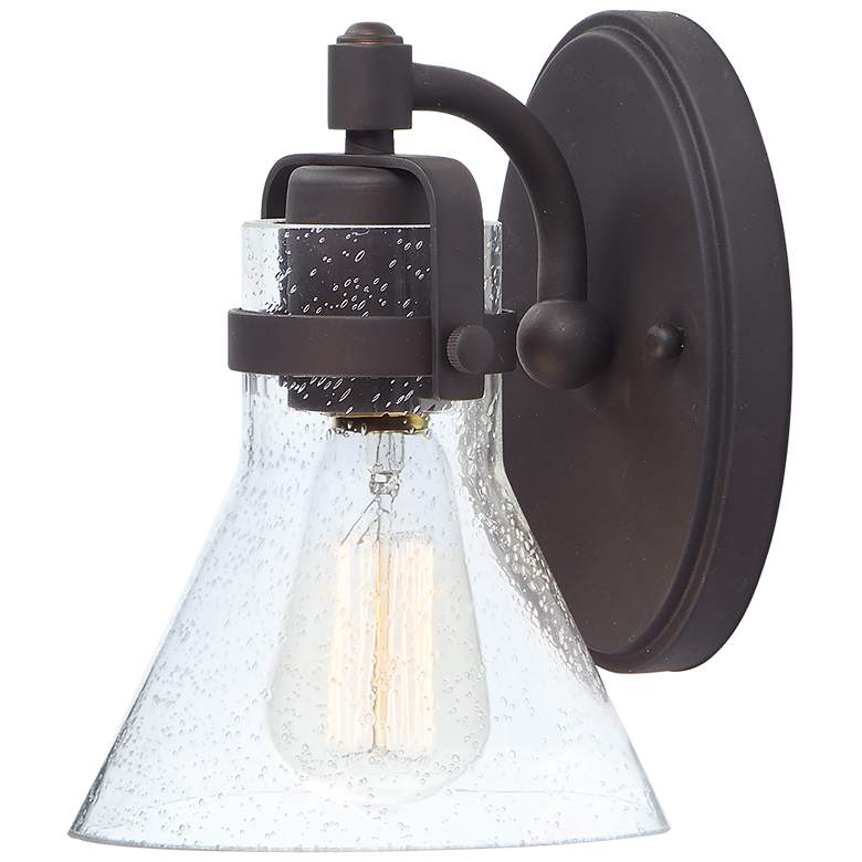 Image 1 Seafarer 1 Light 6" Wide Oil Rubbed Bronze Vanity Light
