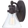 1_Seafarer 1 Light 6" Wide Oil Rubbed Bronze Vanity Light