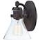 Seafarer 1 Light 6" Wide Oil Rubbed Bronze Vanity Light