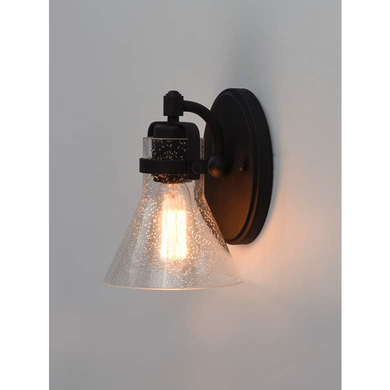 Image 2 Seafarer 1 Light 6" Wide Oil Rubbed Bronze Vanity Light more views