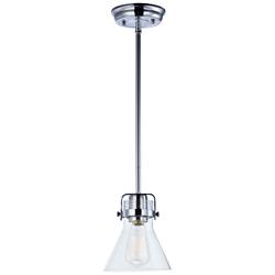 Seafarer 1-Light 6" Wide Polished Chrome Pendant Light
