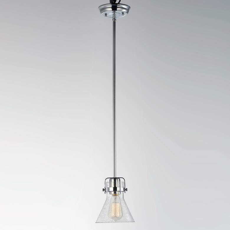 Image 3 Seafarer 1-Light 6" Wide Polished Chrome Pendant Light more views