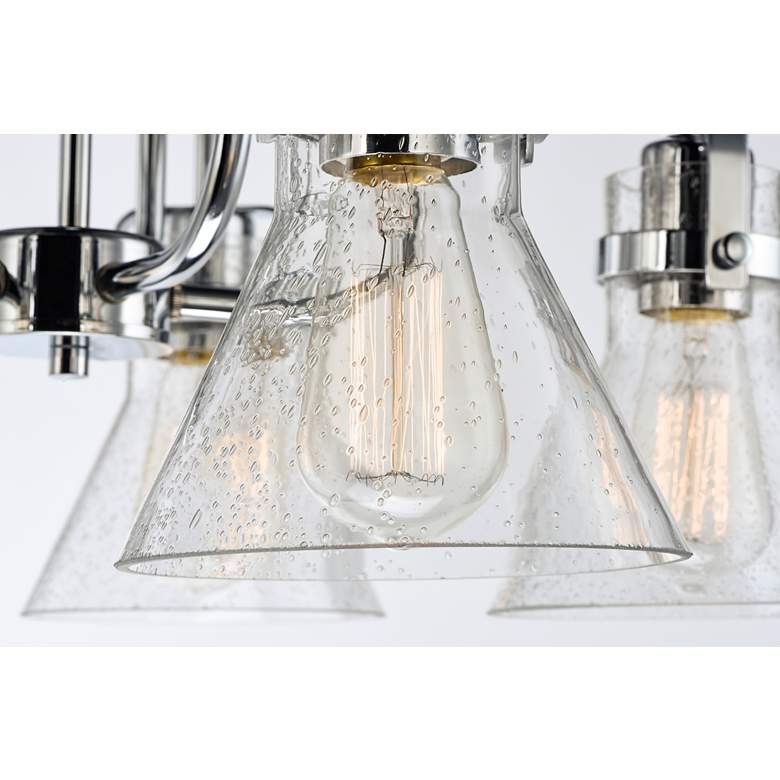 Image 4 Seafarer 3 Light 21.5" Wide Polished Chrome Chandelier more views