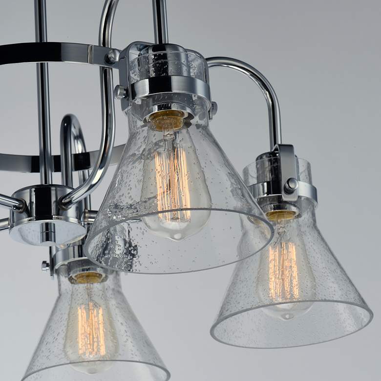 Image 5 Seafarer 5 Light 23.75" Wide Polished Chrome Chandelier more views
