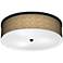 Seagrass 20 1/4" Wide CFL Bronze Ceiling Light