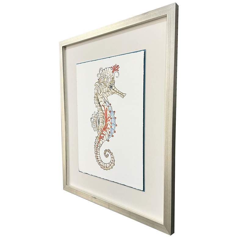 Image 2 Seahorse Celebration I 33"W x 39"H Framed Art more views