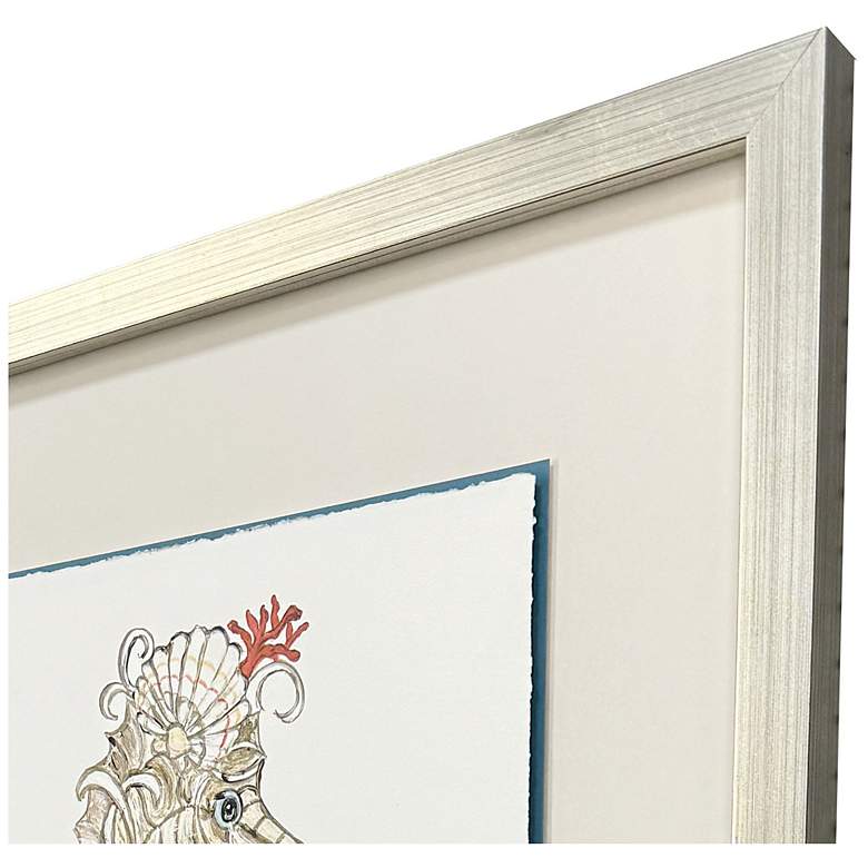 Image 3 Seahorse Celebration I 33"W x 39"H Framed Art more views